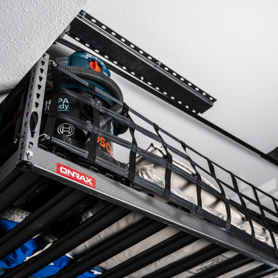 Garage Storage: Omni Track, Slatwall & Overhead Solutions