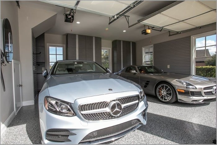 Custom garage storage for cars