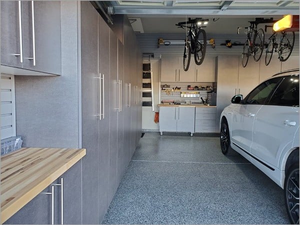 Custom garage storage solutions