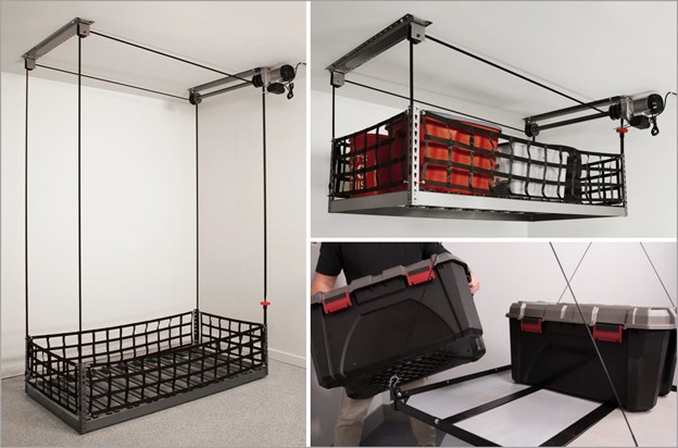 Automated platform garage storage