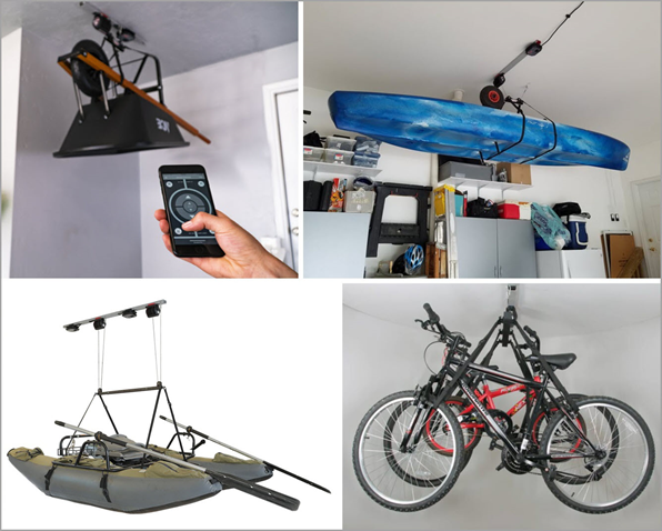 Garage storage lifts