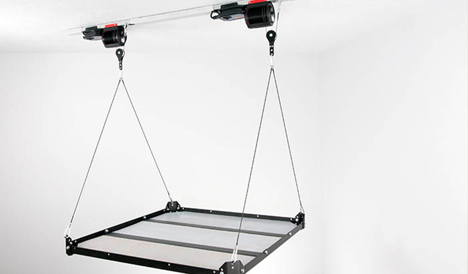 Pulley System Storage Rack For Garage –